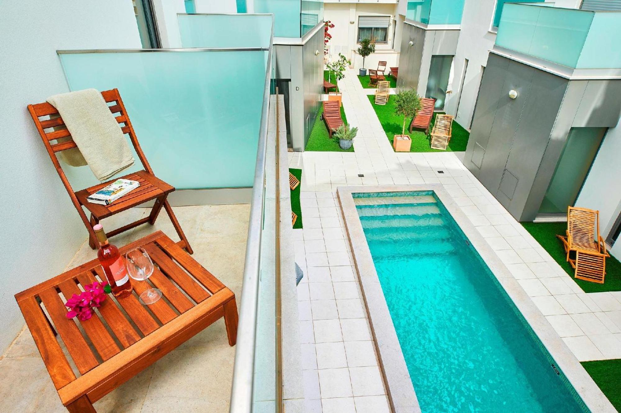 Beautiful Town Centre Townhouse With Shared Pool Villa Tavira Exterior photo