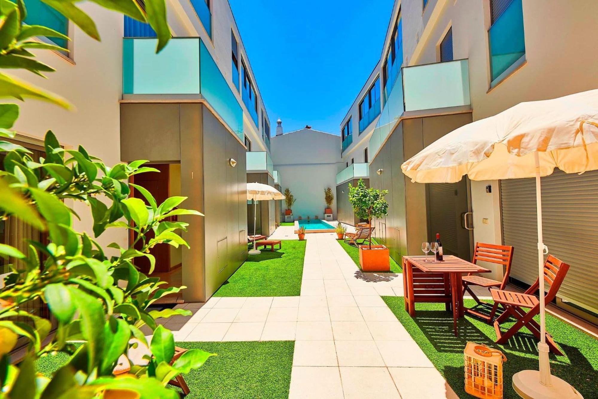 Beautiful Town Centre Townhouse With Shared Pool Villa Tavira Exterior photo