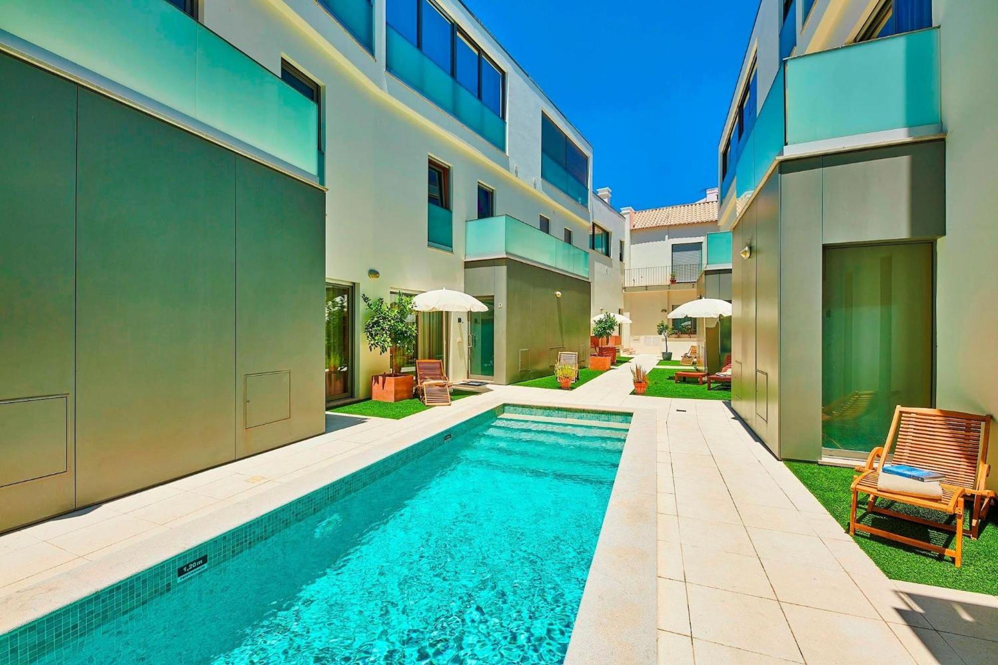 Beautiful Town Centre Townhouse With Shared Pool Villa Tavira Exterior photo